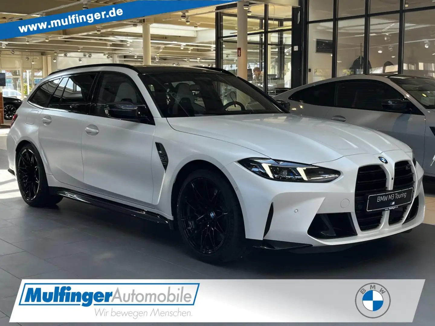 BMW M3 Comp. T. xD. Ultimate Package Carbon ACC HUD Weiß - 1