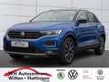 Volkswagen T-Roc 1.0 TSI Style Fahrschulwagen NAVI AHK REARVIEW ... Blau - thumbnail 1