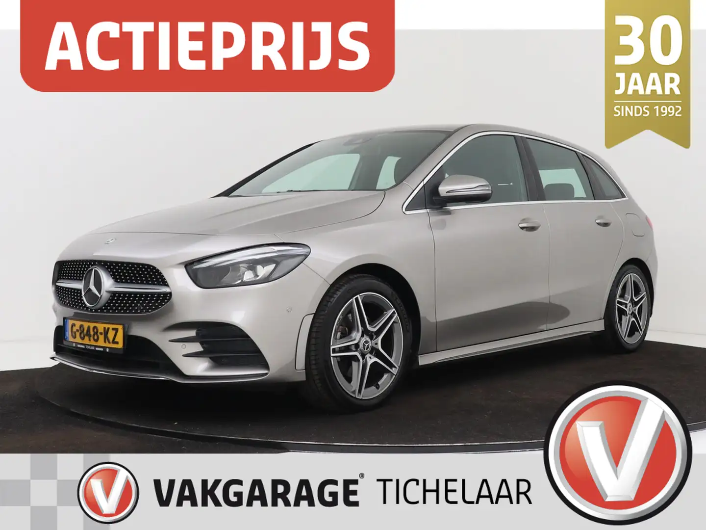 Mercedes-Benz B 180 Business Solution AMG | 22000 KM | Org NL | Trekha Grijs - 1