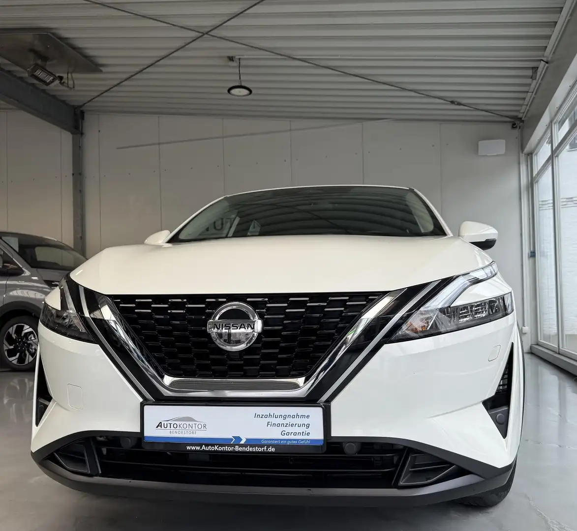 Nissan Qashqai Acenta Auto., *LED *Kamera *CarPlay *ACC Weiß - 1