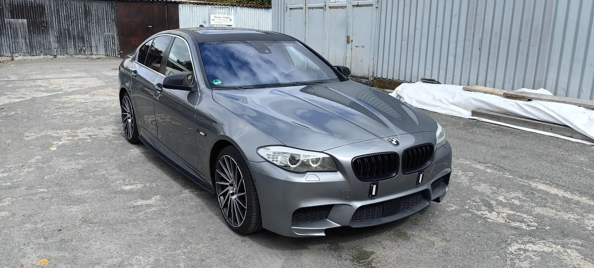 BMW 535 535i F10 Innovationspaket Vollausstattung Grau - 1