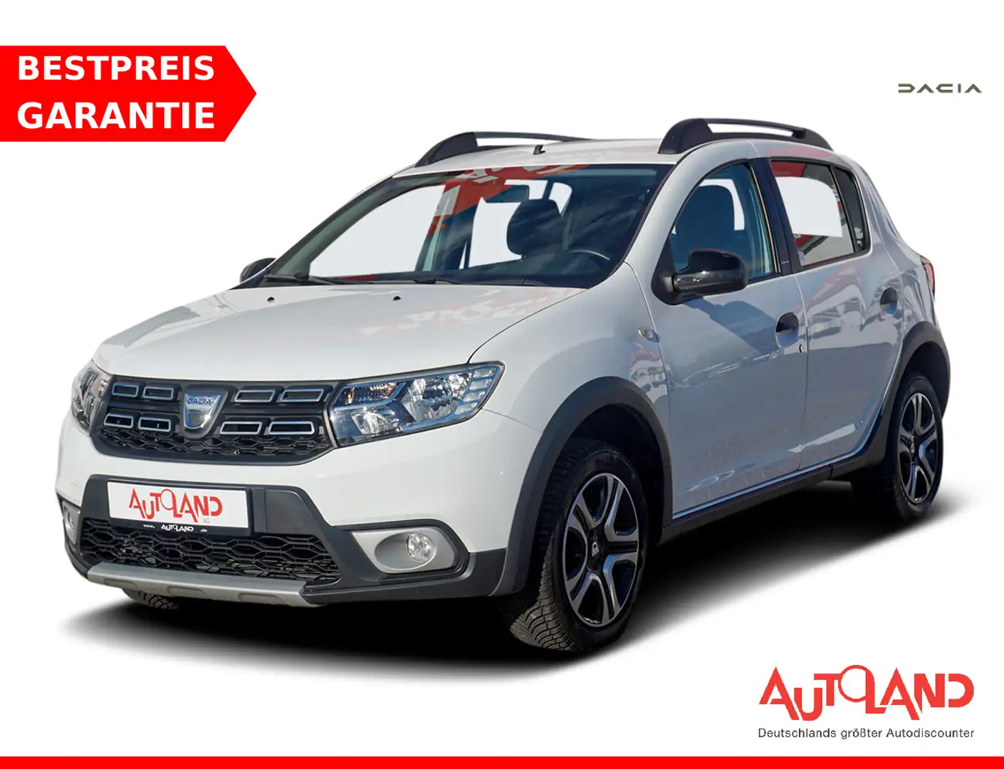 Dacia Sandero Stepway Tce 90 EDC Navi Kamera PDC Blanc - 1