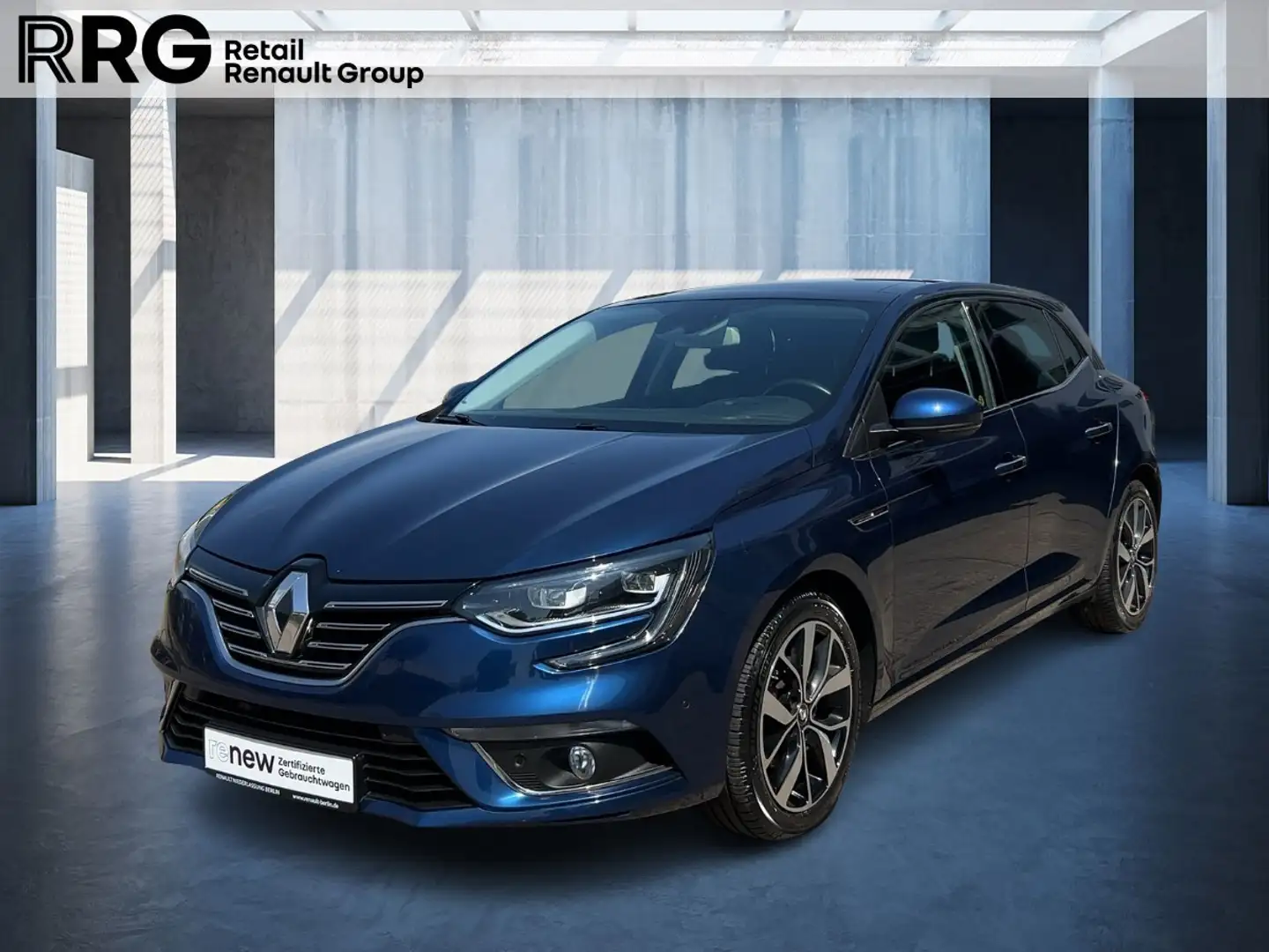 Renault Megane 1.2 TCE 130 BOSE Edition  BT Blau - 1