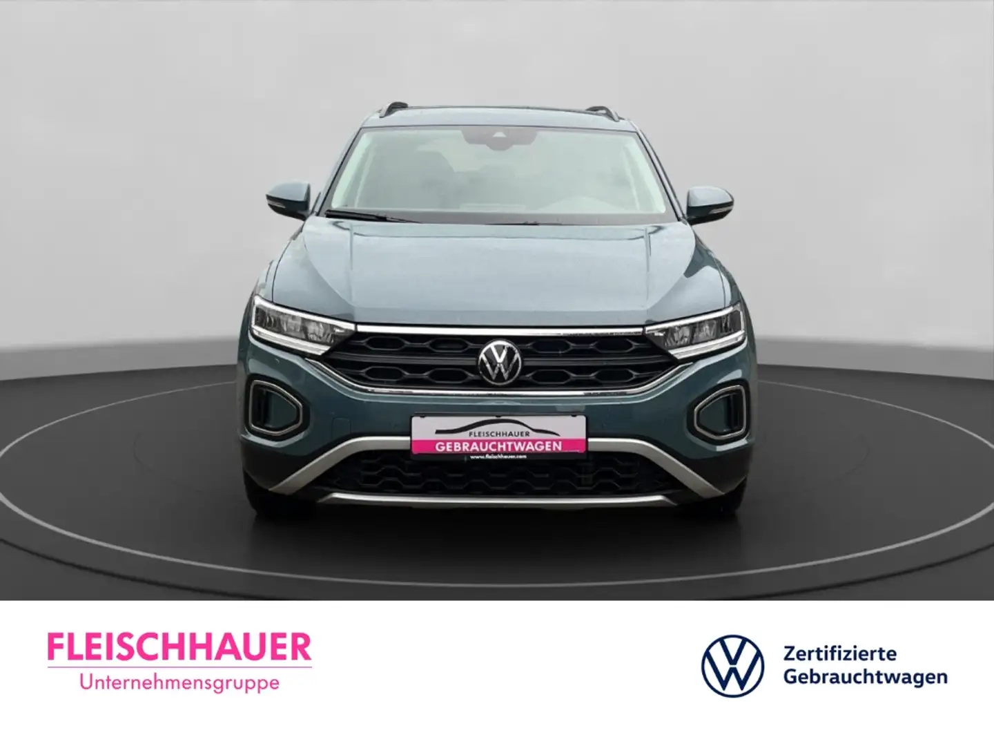 Volkswagen T-Roc 1.0 TSI Life Navi App-Connect Sitzheizung Blau - 2
