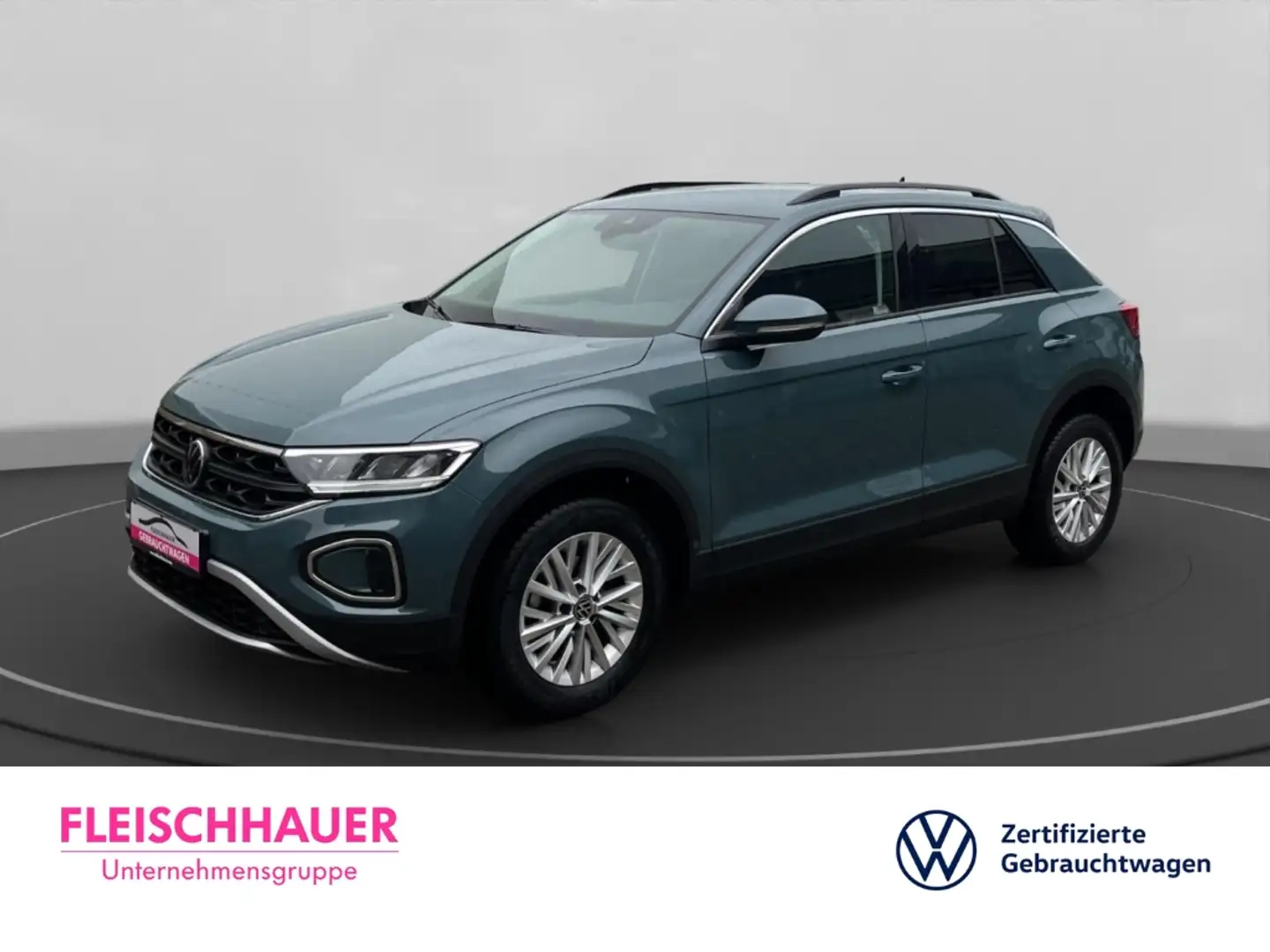 Volkswagen T-Roc 1.0 TSI Life Navi App-Connect Sitzheizung Blau - 1