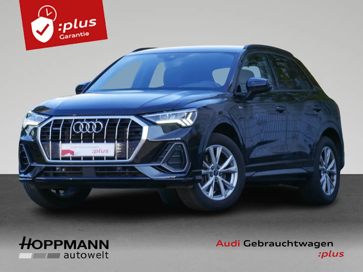Audi Q3 40 TDI quattro S line AHK Matrix-LED Schwarz - 1