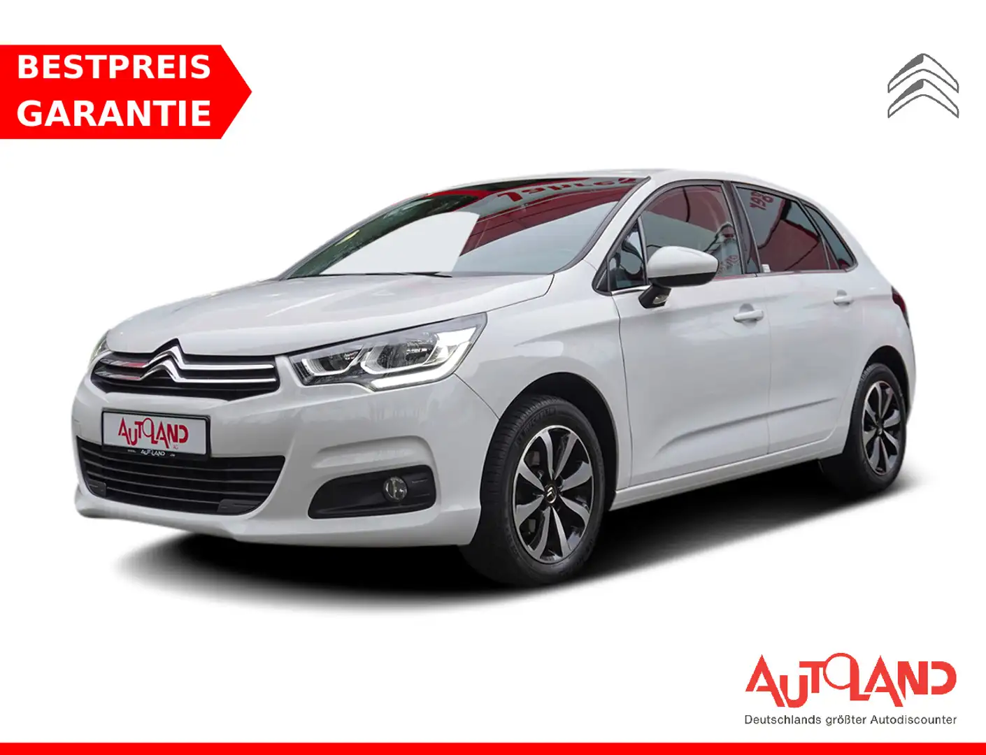 Citroen C4 1.2 12V e-THP Live Android Apple Sitzheizung Weiß - 1