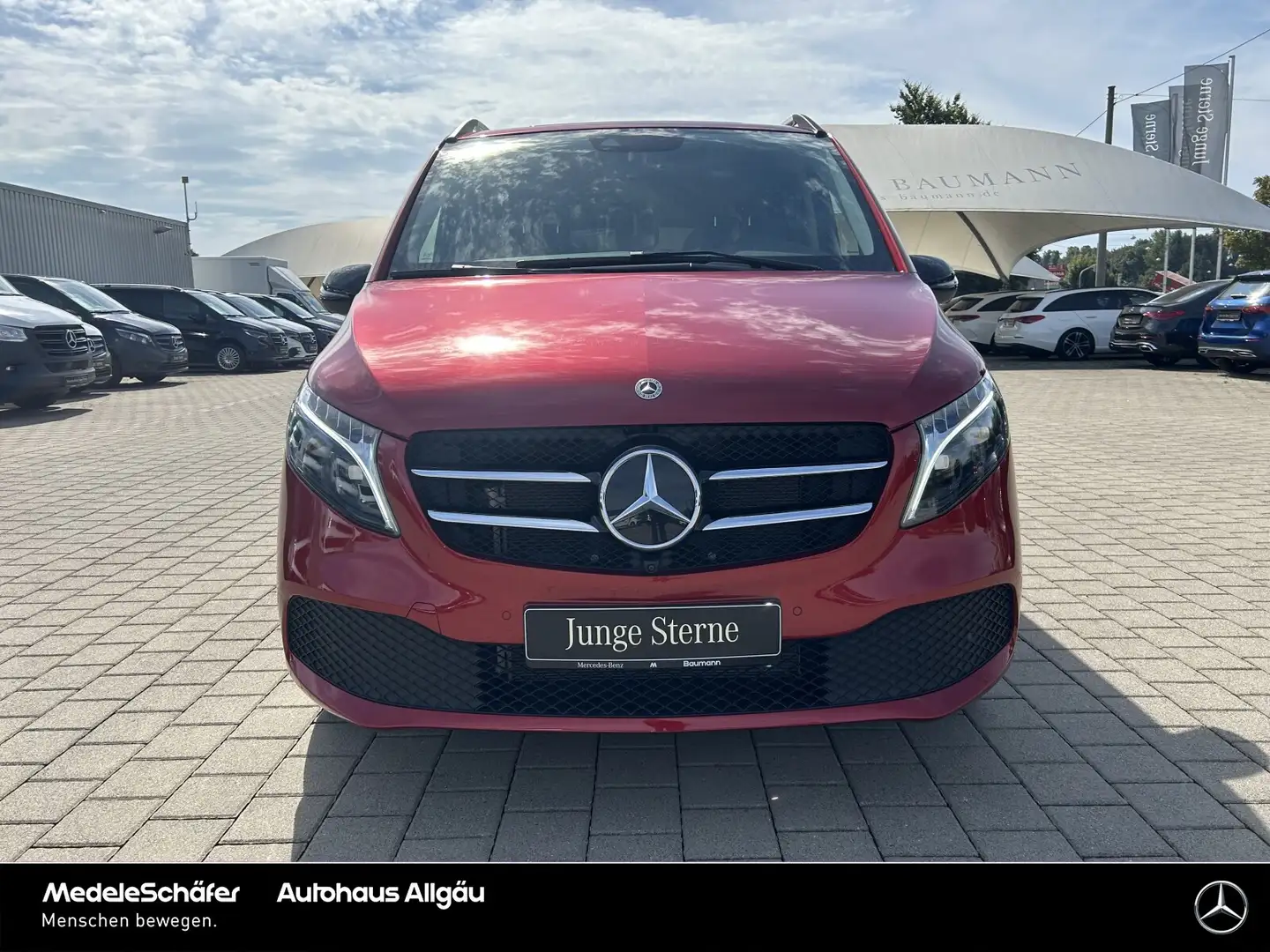 Mercedes-Benz V 300 V 300 d AVANTGARDE L EL SITZE 360° AHK EL. TÜREN Rot - 2