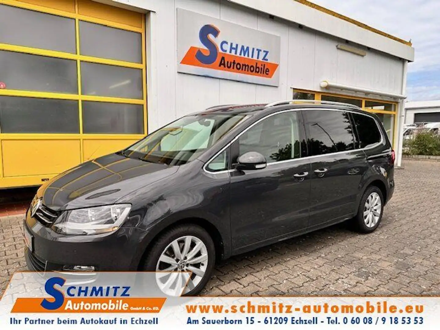 Volkswagen Sharan 1.4TSI Highline Navi/ACC/AHK/2xPDC Grau - 1