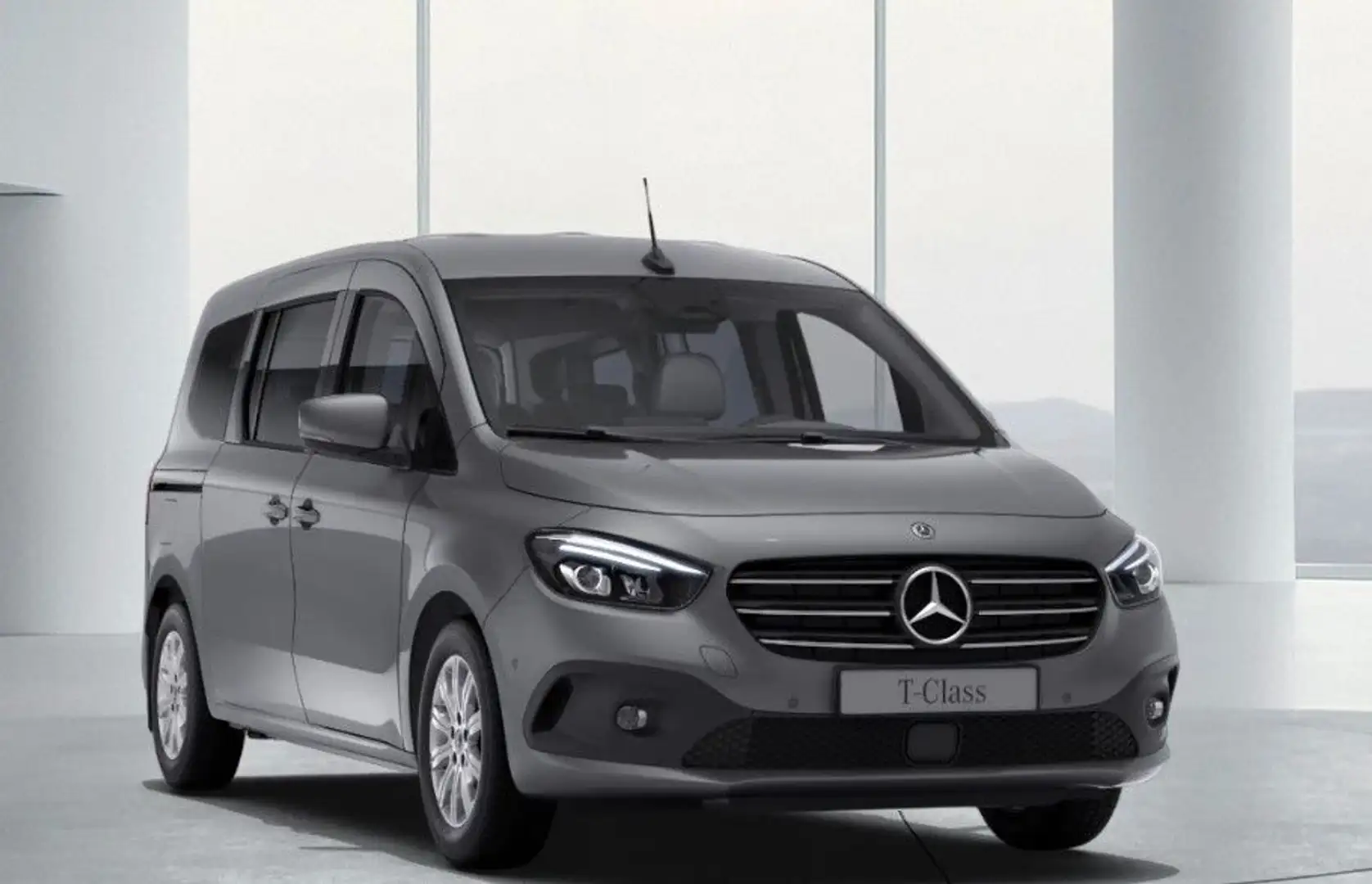 Mercedes-Benz T-Class 180 lang NAVI LEDER 7-SITZE usw. Сірий - 1