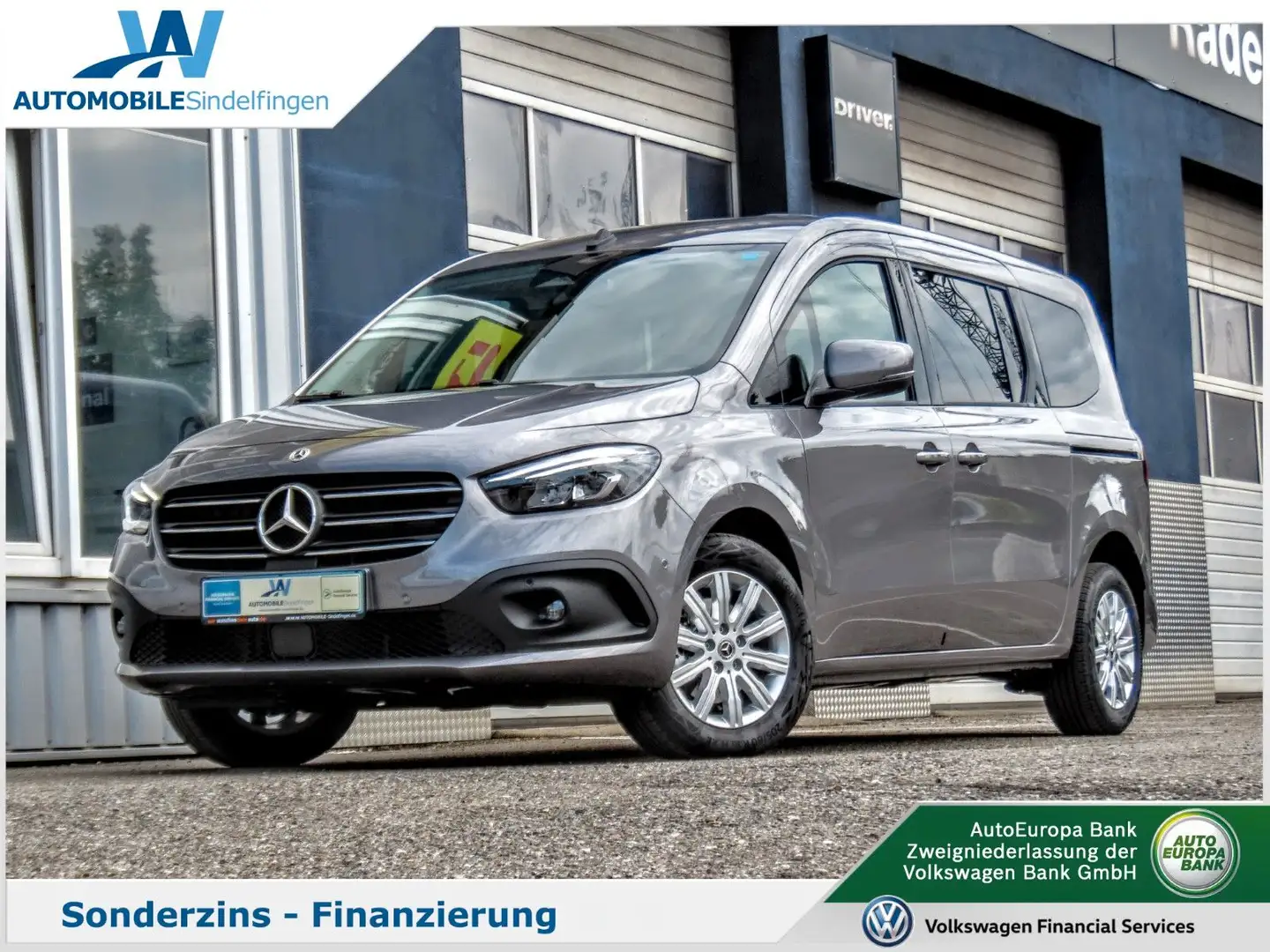 Mercedes-Benz T-Class 180 lang NAVI LEDER 7-SITZE usw. Gris - 1