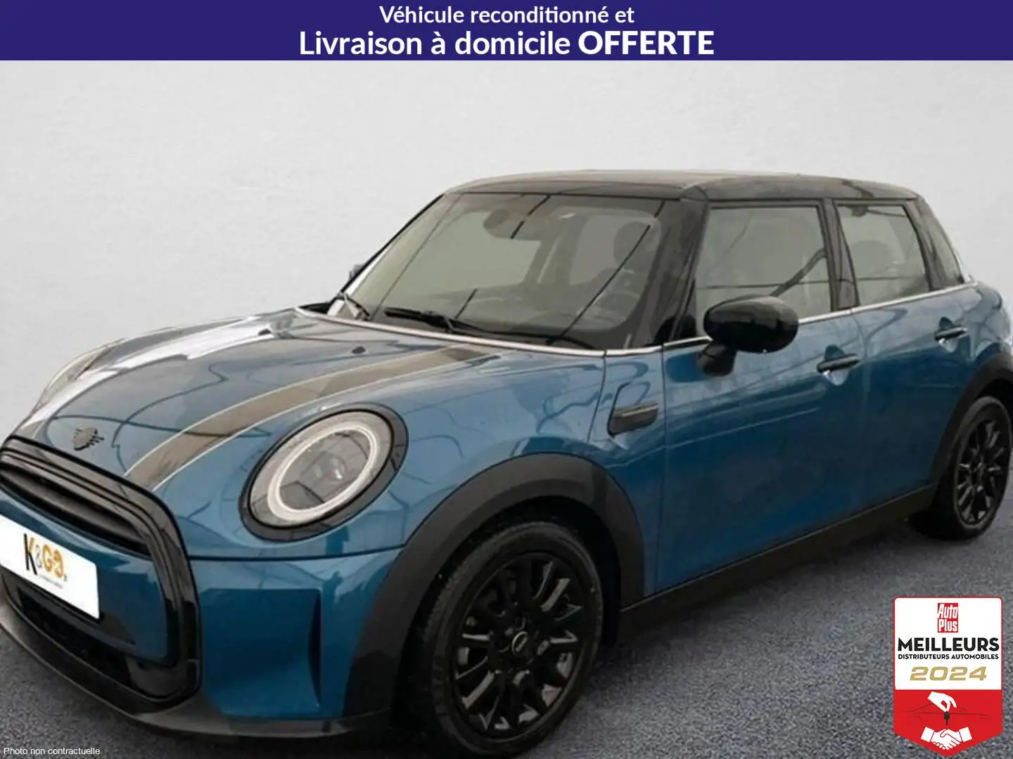 MINI Cooper D Hatch 5 portes cooper 136 ch dkg7 essential Alb - 1