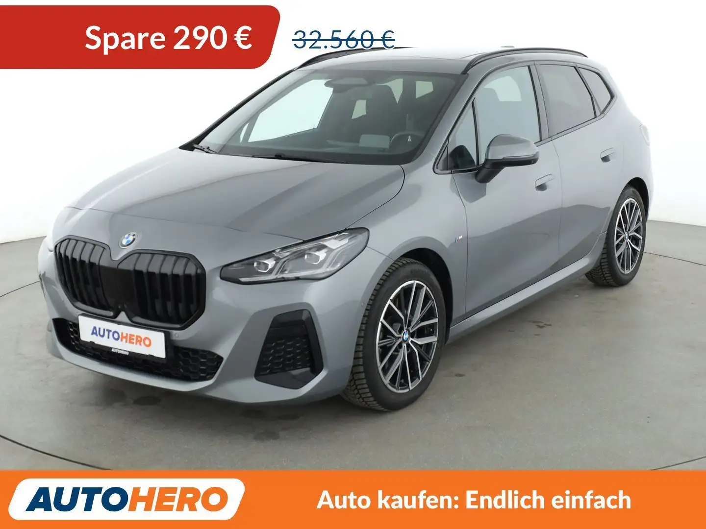 BMW 223 223i Active Tourer M Sport Aut.*NAVI*HEAD-UP*LED* Grigio - 1