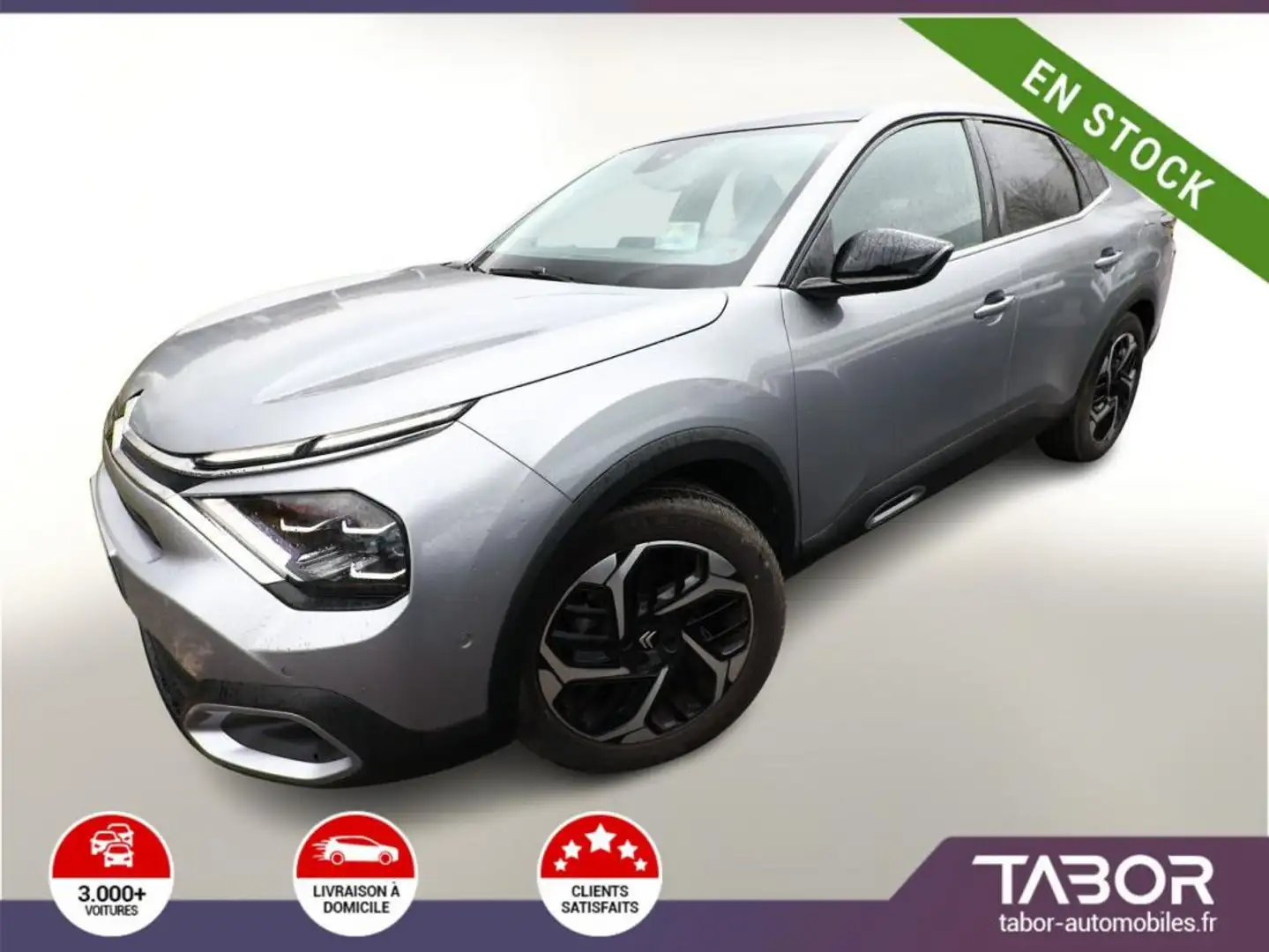 Citroen C4 X 130 EAT8 Shine Pack Pano GPS HUD Gris - 1