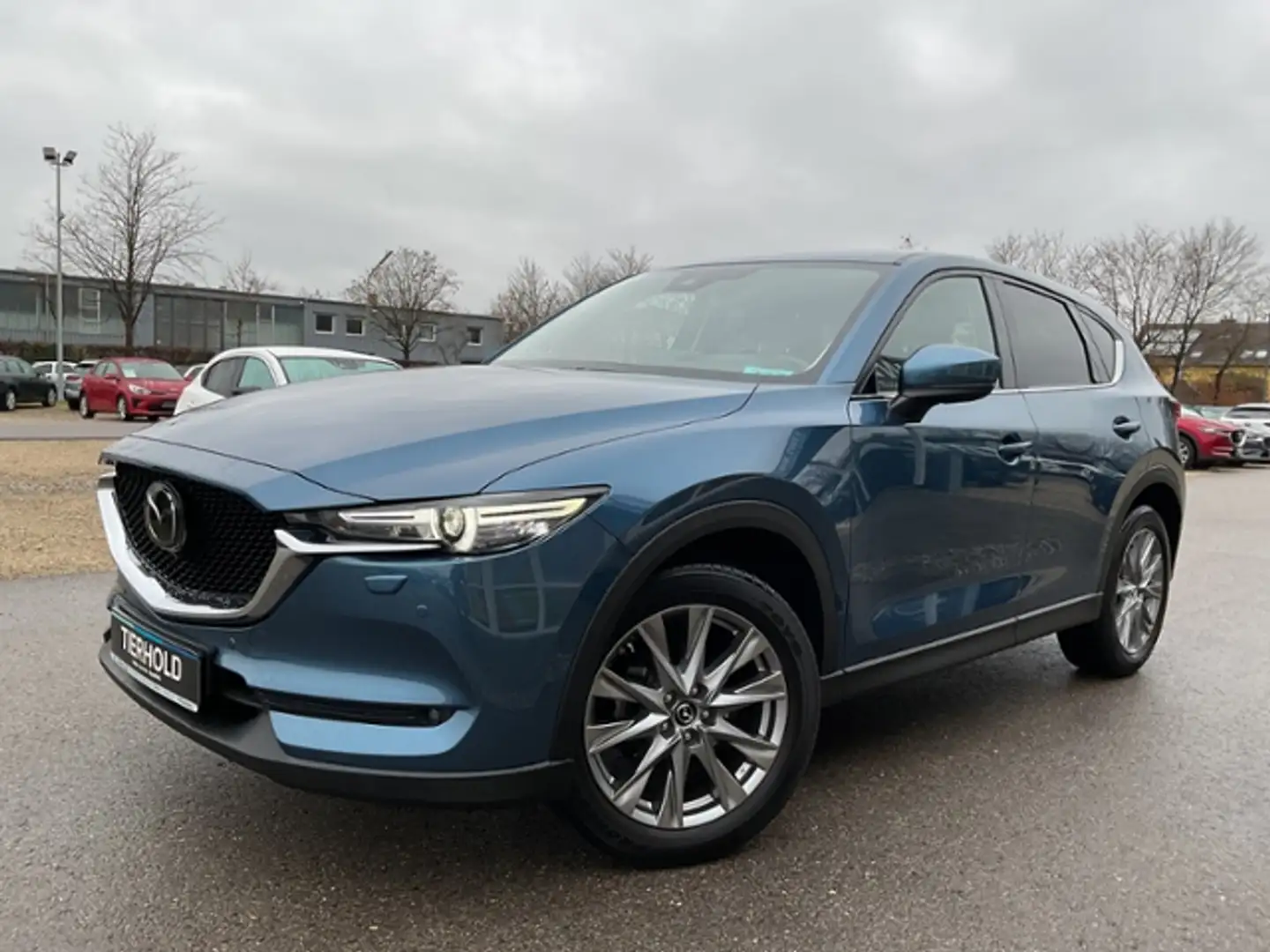 Mazda CX-5 G194 Sports-Line AWD AT AHK LEDER ACC HUD Bleu - 2