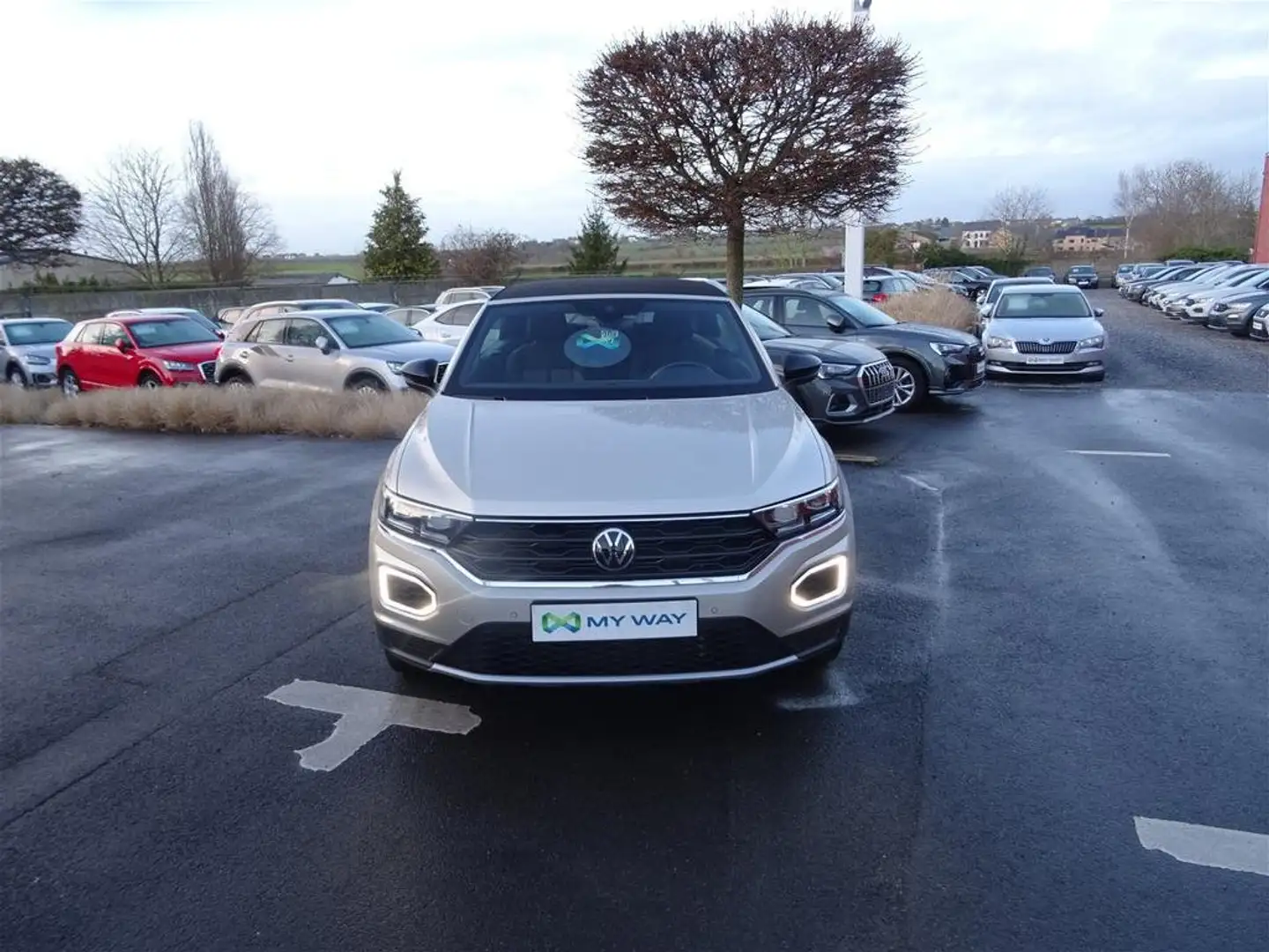 Volkswagen T-Roc 1.0 OPF 81 kW (110 ch) 6 vitesses manuel Сірий - 2