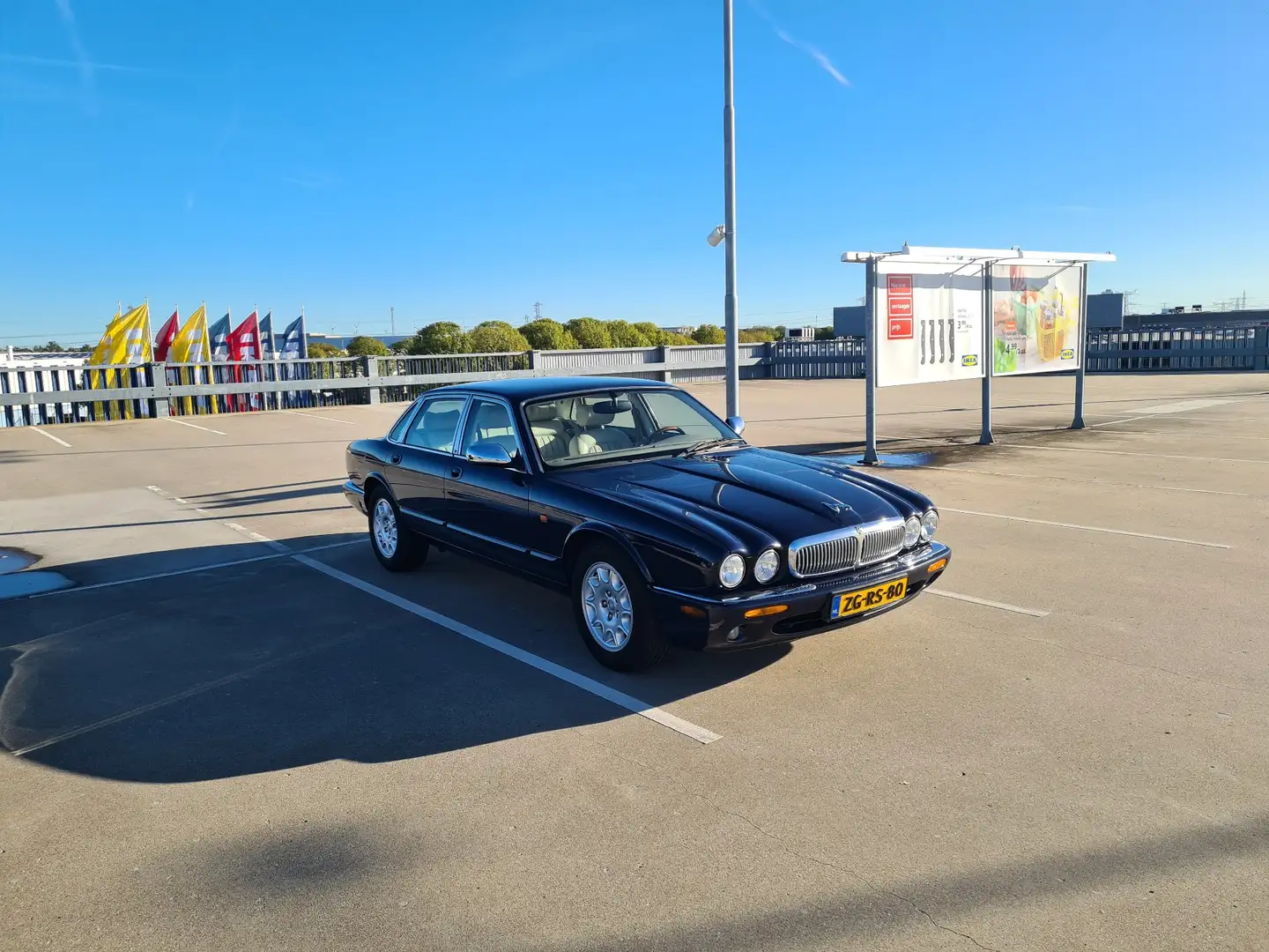 Jaguar Sovereign 3.2 V8 Blau - 1