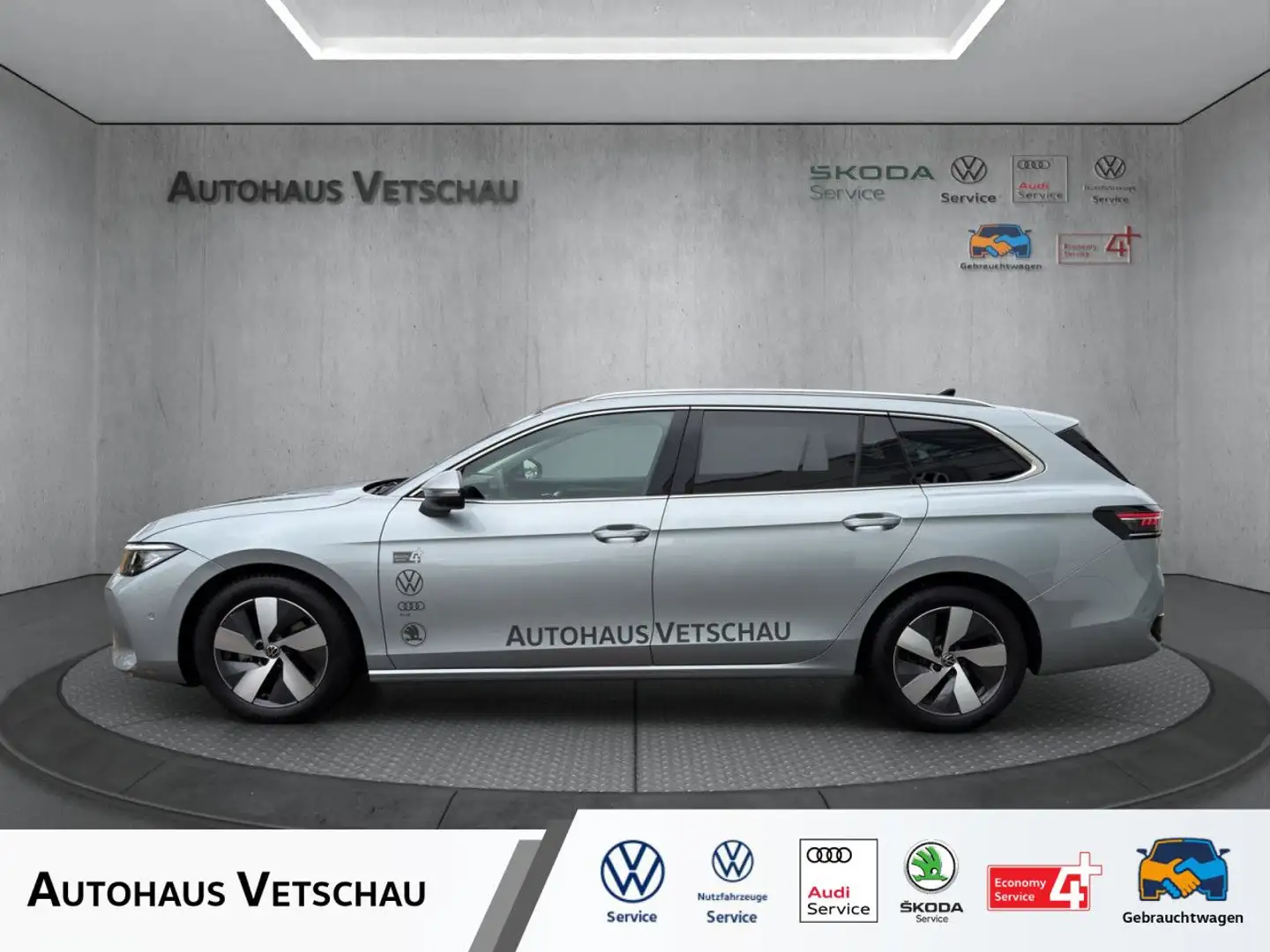 Volkswagen Passat Variant Elegance 2.0 TDI DSG Sportpaket LED Argent - 1