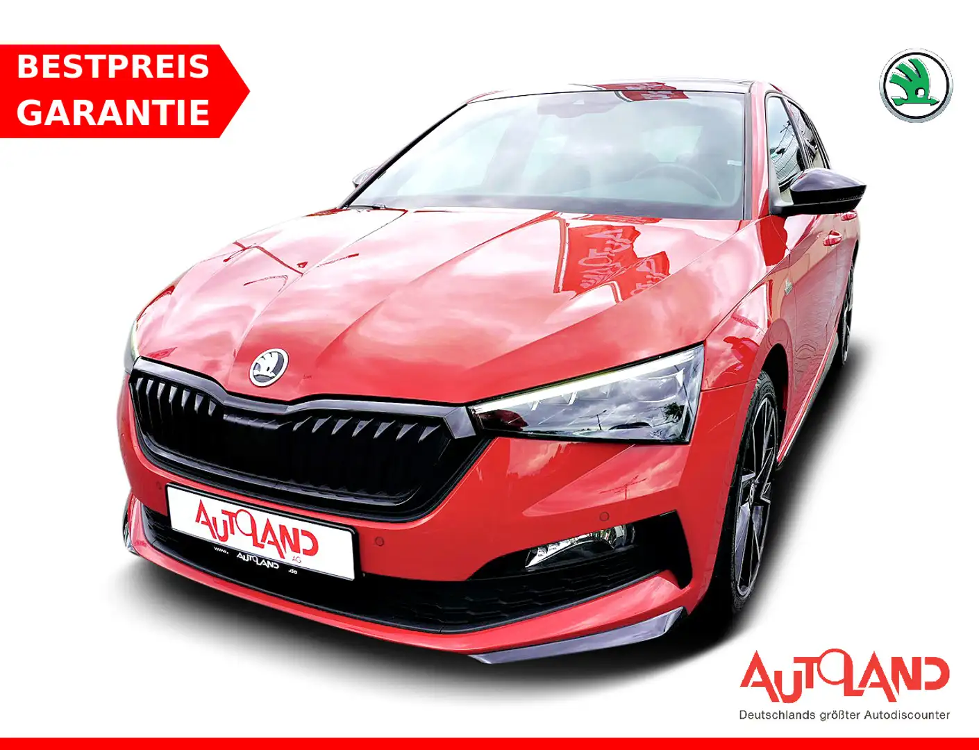 Skoda Scala 1.5 TSI Monte Carlo LED ACC Totwinkel DAB Rot - 1