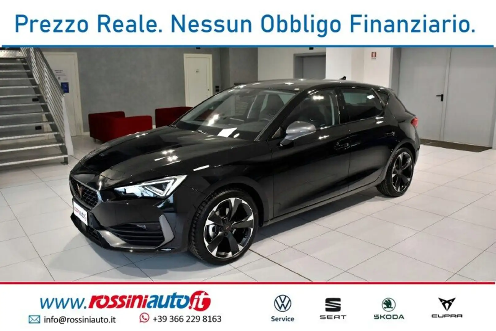 CUPRA Leon 1.5 HYBRID 150 CV DSG + SEDILI RACING + TECH PACK Noir - 1