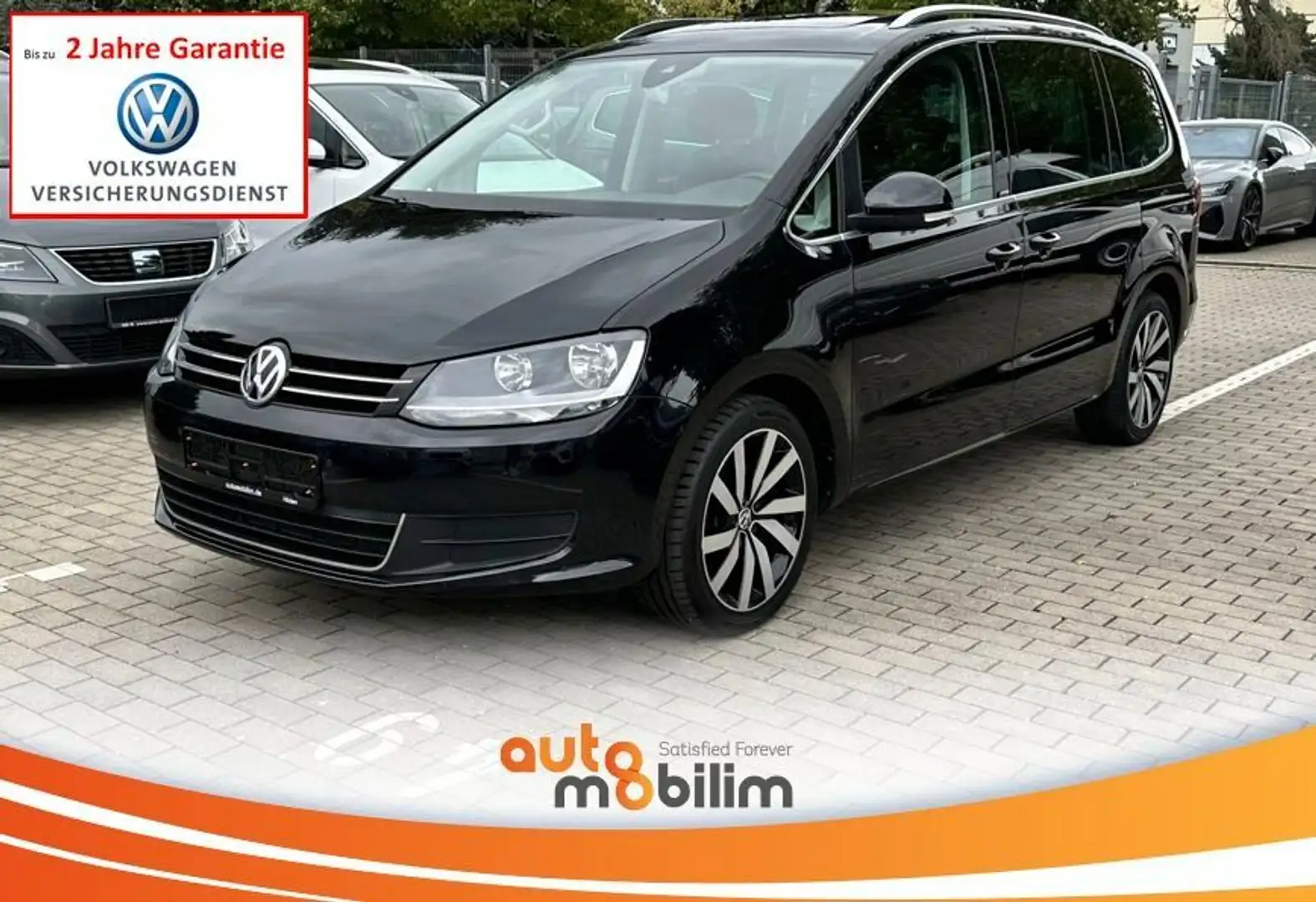 Volkswagen Sharan United 2.0 TDI*DSG*7-Sitz*E-Tür*AHK*Pano* Schwarz - 1