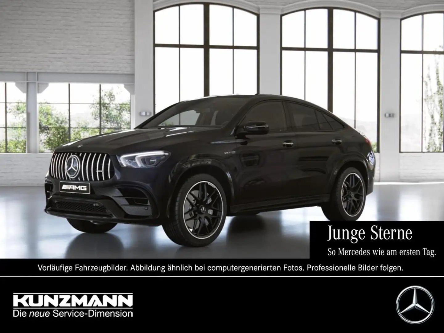 Mercedes-Benz GLE 63 AMG 4M+ Coupé Night Standheizung Panorama Noir - 1