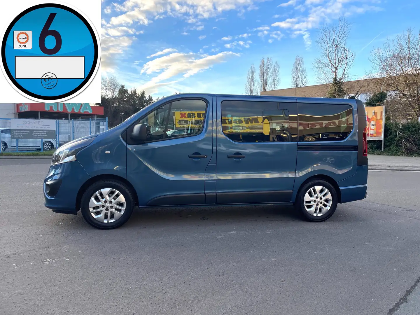 Opel Vivaro B 1.6 BiTurbo L1H1 2,7t (AHK*8xSITZER*PDC-KAMERA) Blau - 1