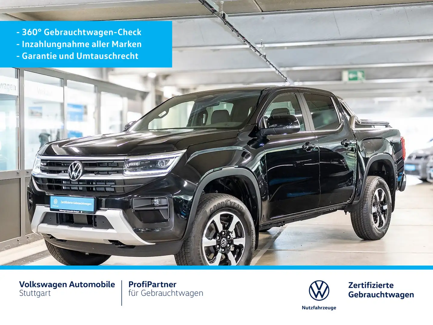 Volkswagen Amarok Style Automatic V6 3.0 TDI Euro 6e Schwarz - 2