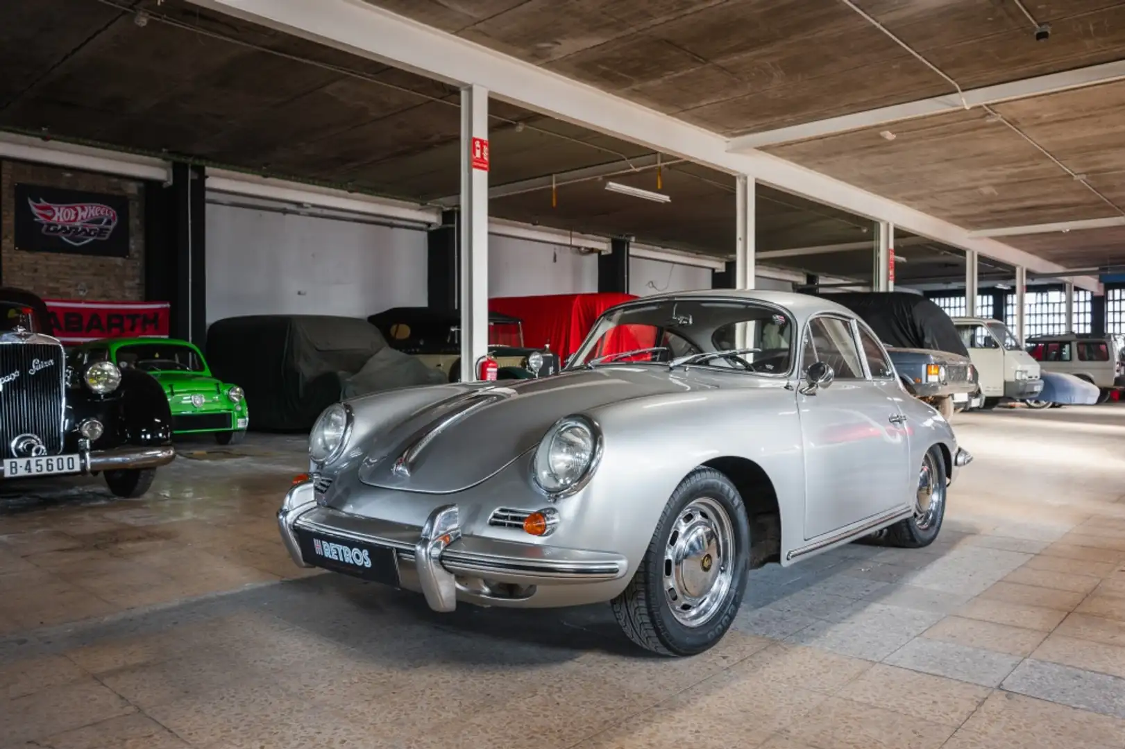 Porsche 356 C 1600 SC Zilver - 1