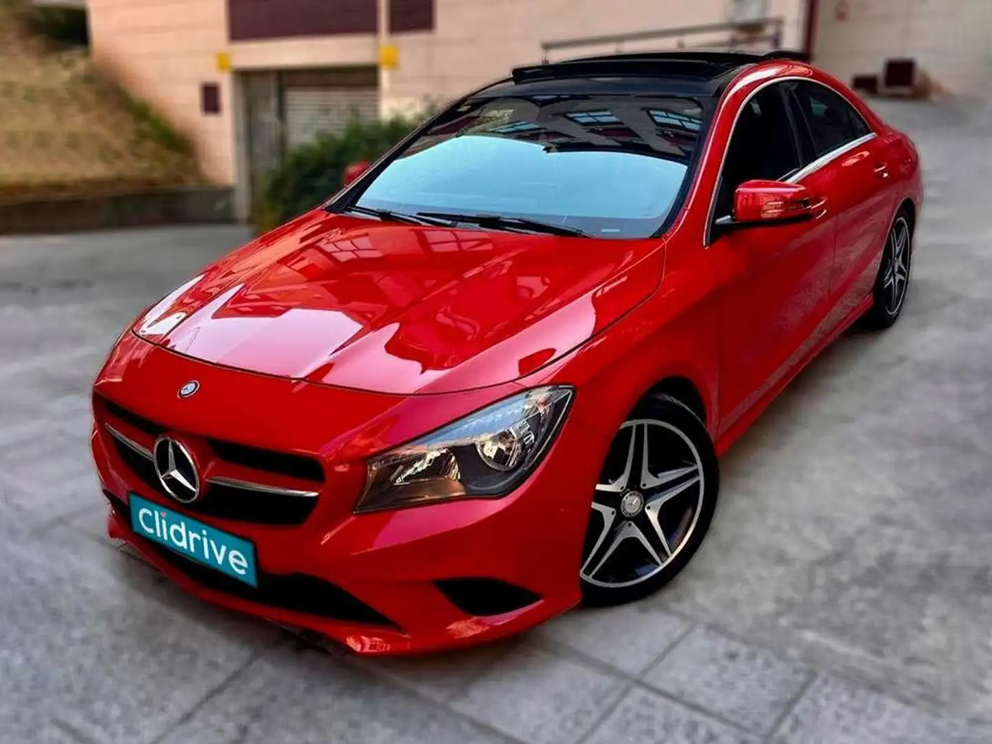 Mercedes-Benz CLA 220 220CDI 7G-DCT Rojo - 2