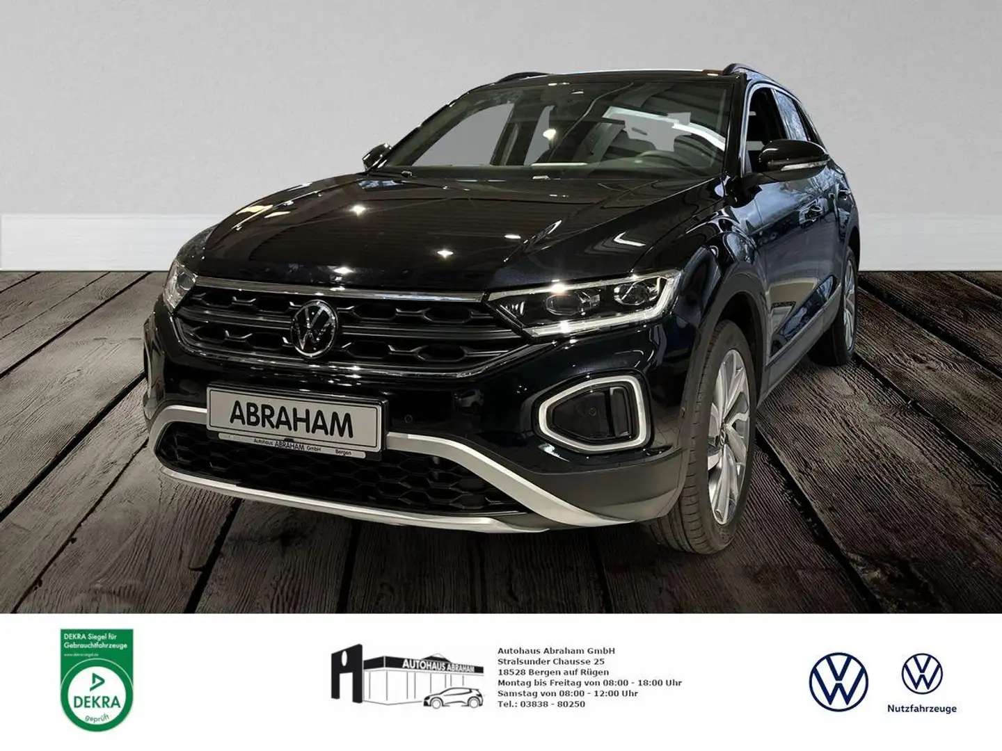 Volkswagen T-Roc Goal 2.0 TDI Schwarz - 1