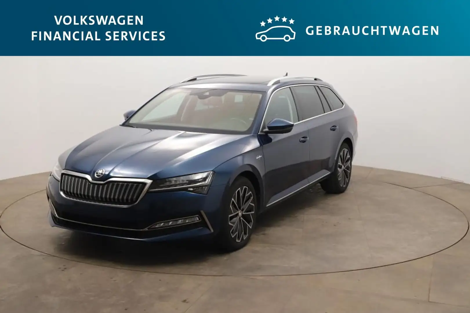 Skoda Superb Combi Laurin & Klement 1.4 TSI iV DSG Blau - 1