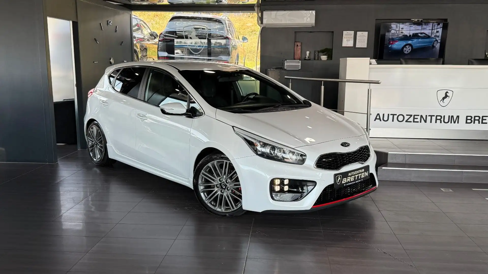 Kia Ceed / cee'd GT-Challenge*Xenon*PDC*Recaro*SHZ* Weiß - 1