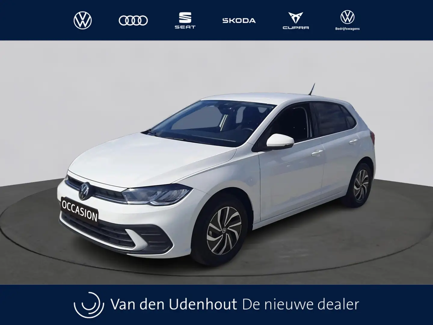 Volkswagen Polo 1.0 TSI Life | App Connect | Privacy Glass | Blanco - 1