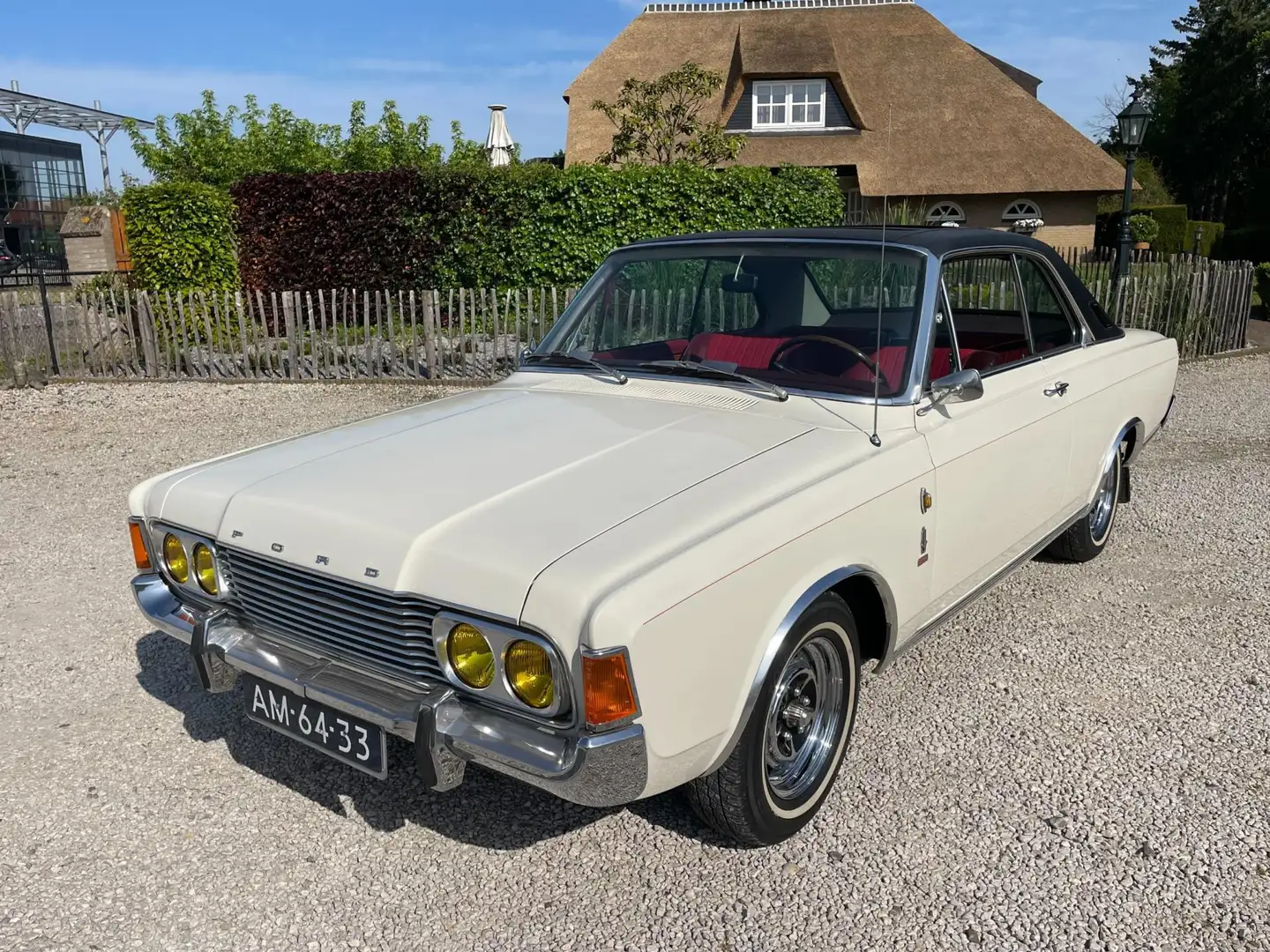 Ford M 26M Coupe Schuifdak Weiß - 2