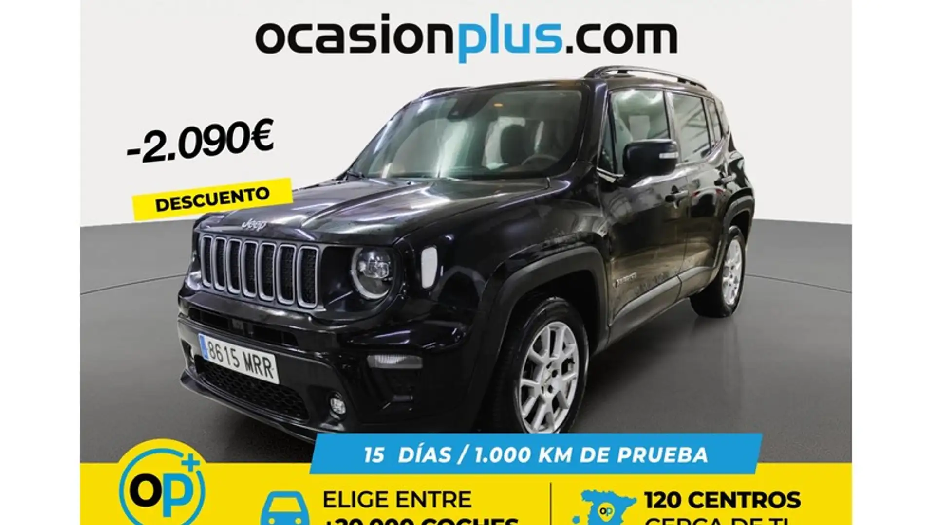 Jeep Renegade 1.5 MHEV Altitude 96KW Schwarz - 1