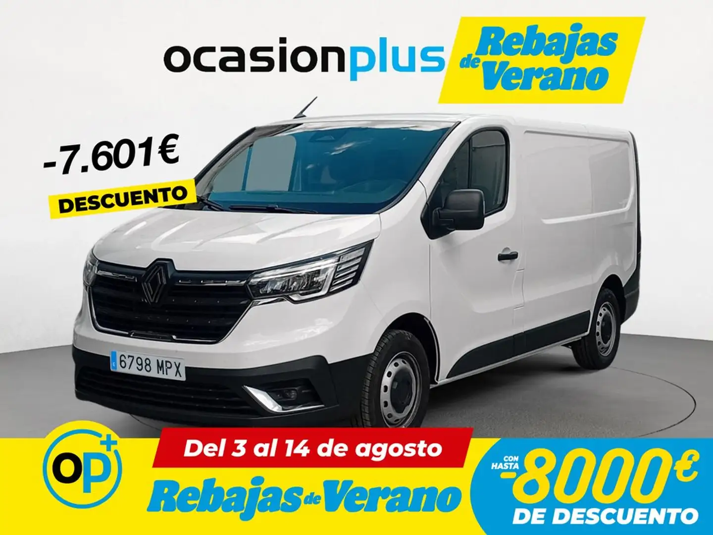 Renault Trafic Furgón L1H1 BluedCi 96kW Blanco - 1