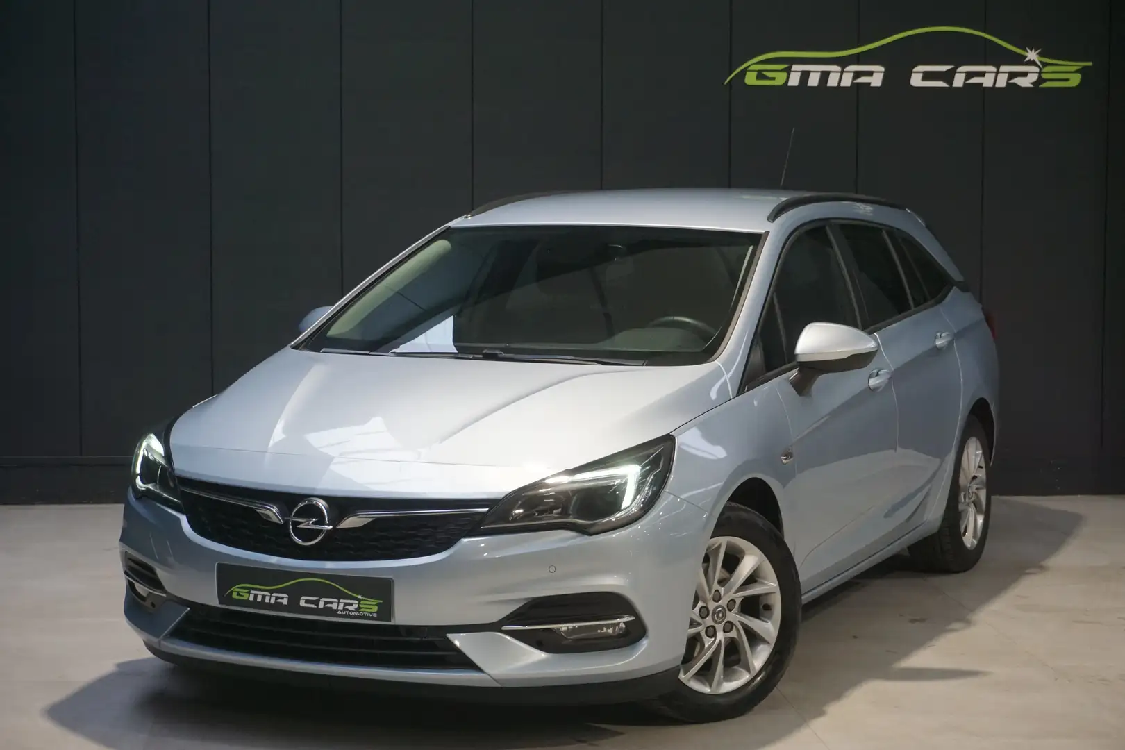 Opel Astra SPORTS TOURER 1.5 Turbo D Airco-Navi-Cam-Garantie Blauw - 1