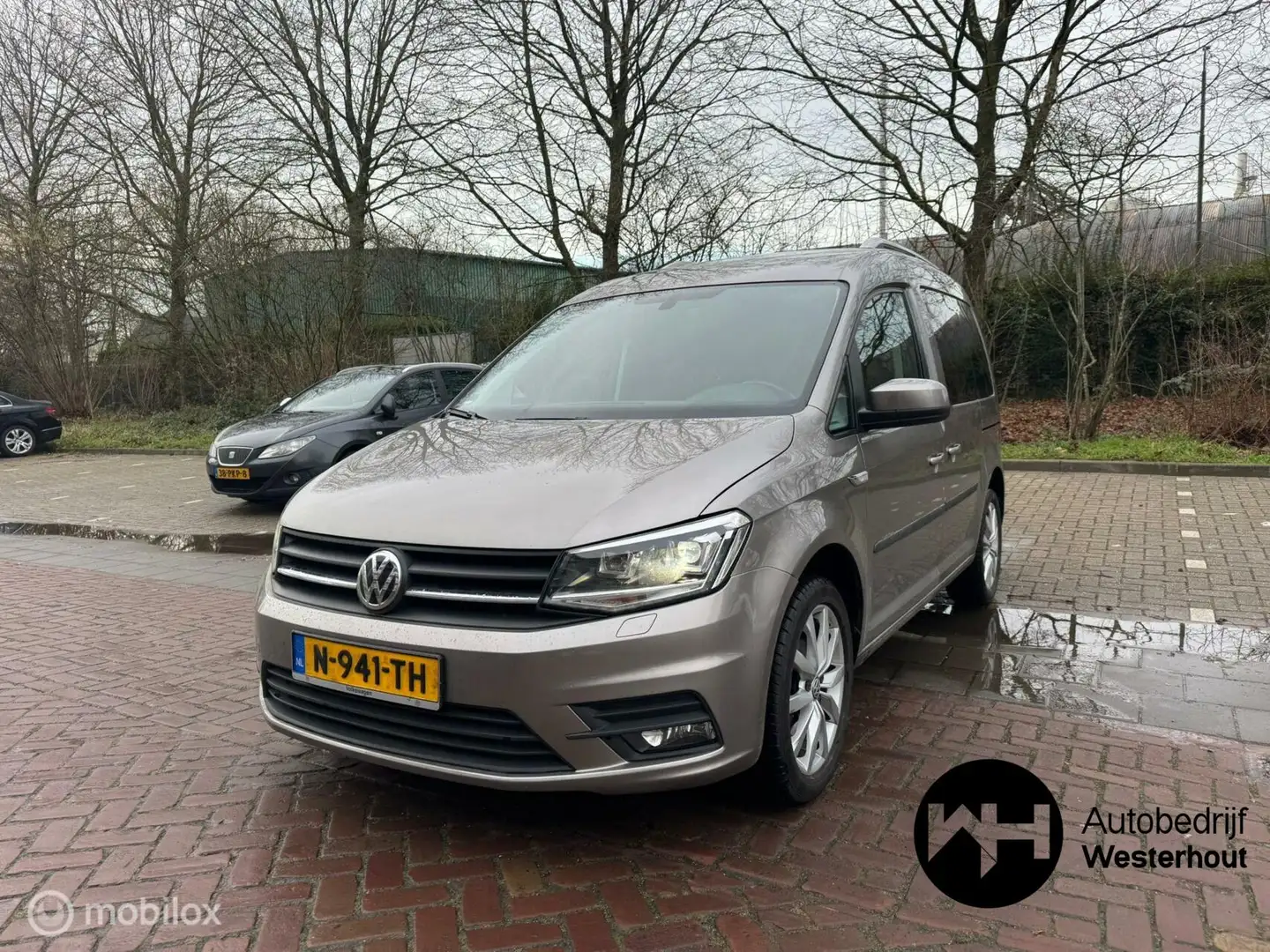 Volkswagen Caddy Maxi 2.0 TDI Trendline 5p Navigatie Airco LM Velge Geel - 2