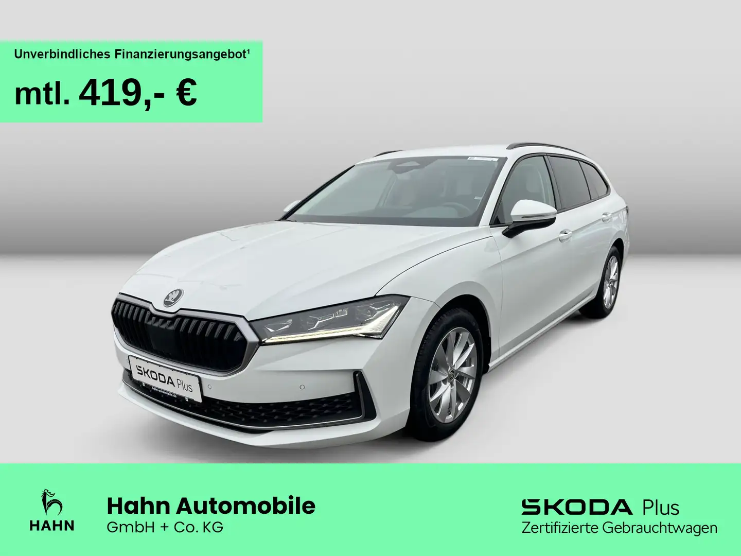 Skoda Superb Combi Selection 1.5TSI DSG AHK Kamera ACC Weiß - 1