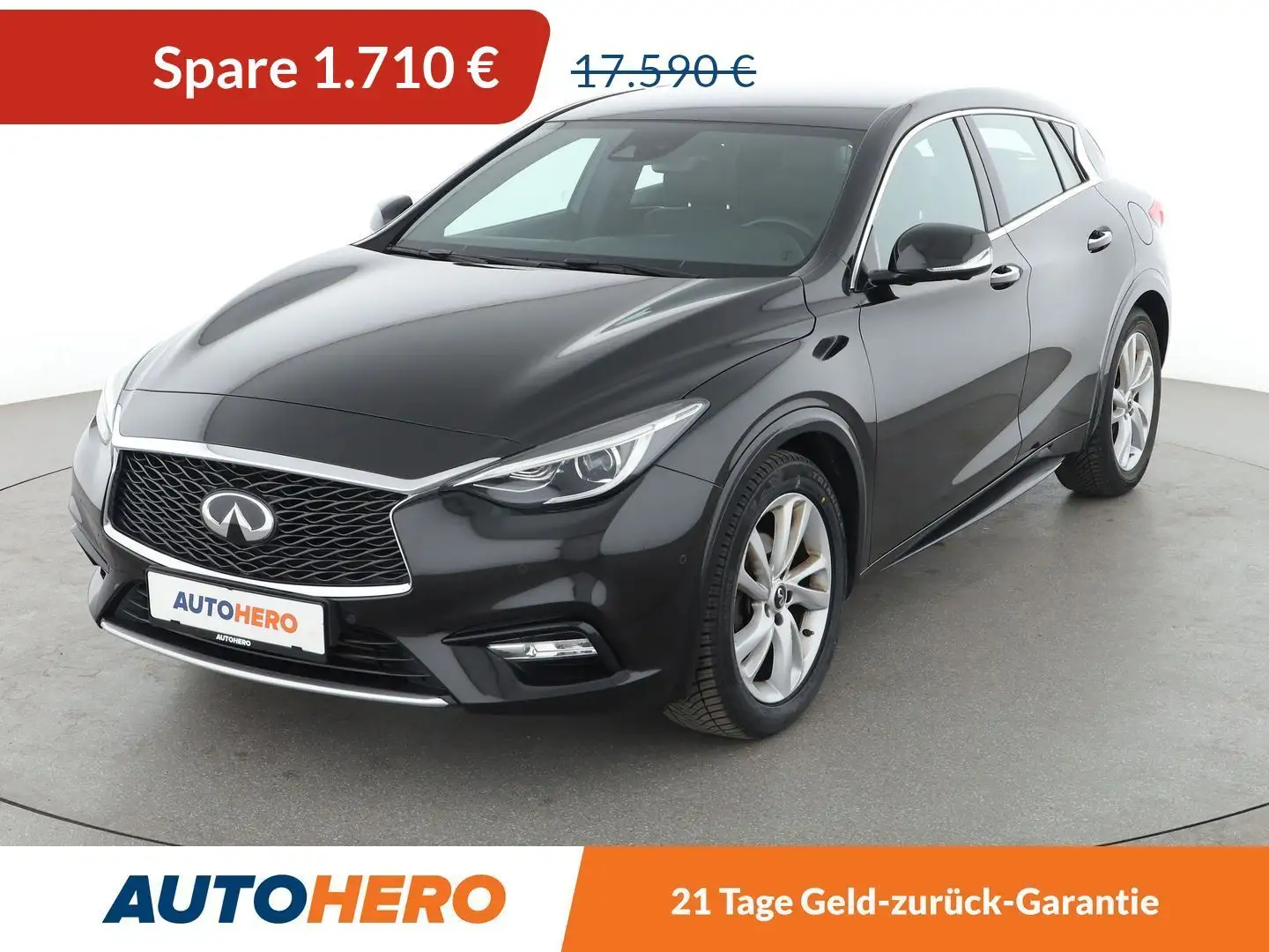 Infiniti Q30 1.6 Luxe Tech Aut*NAVI*TEMPO*PDC*SHZ*KLIMA* Schwarz - 1