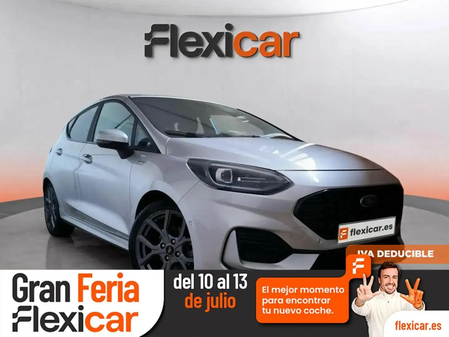 Ford Fiesta 1.0 EcoBoost MHEV 92kW(125CV) Active 5p Gris - 1