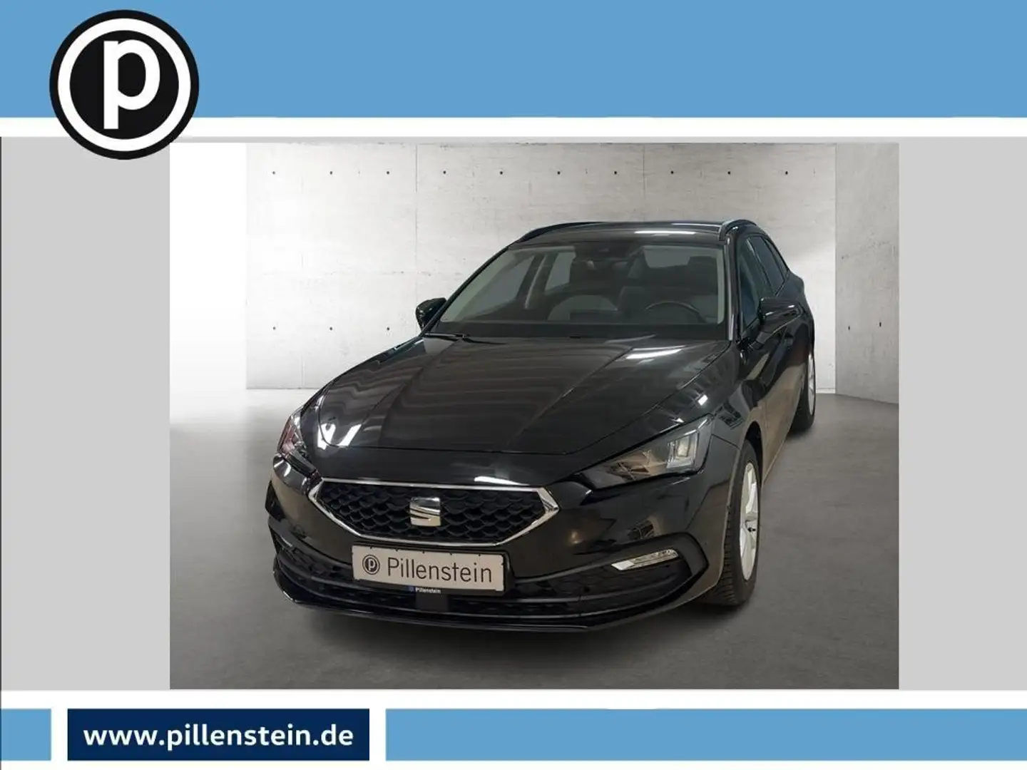 SEAT Leon Sportstourer STYLE 1.5 eTSI DSG NAVI LED VIRTUAL-C Schwarz - 1