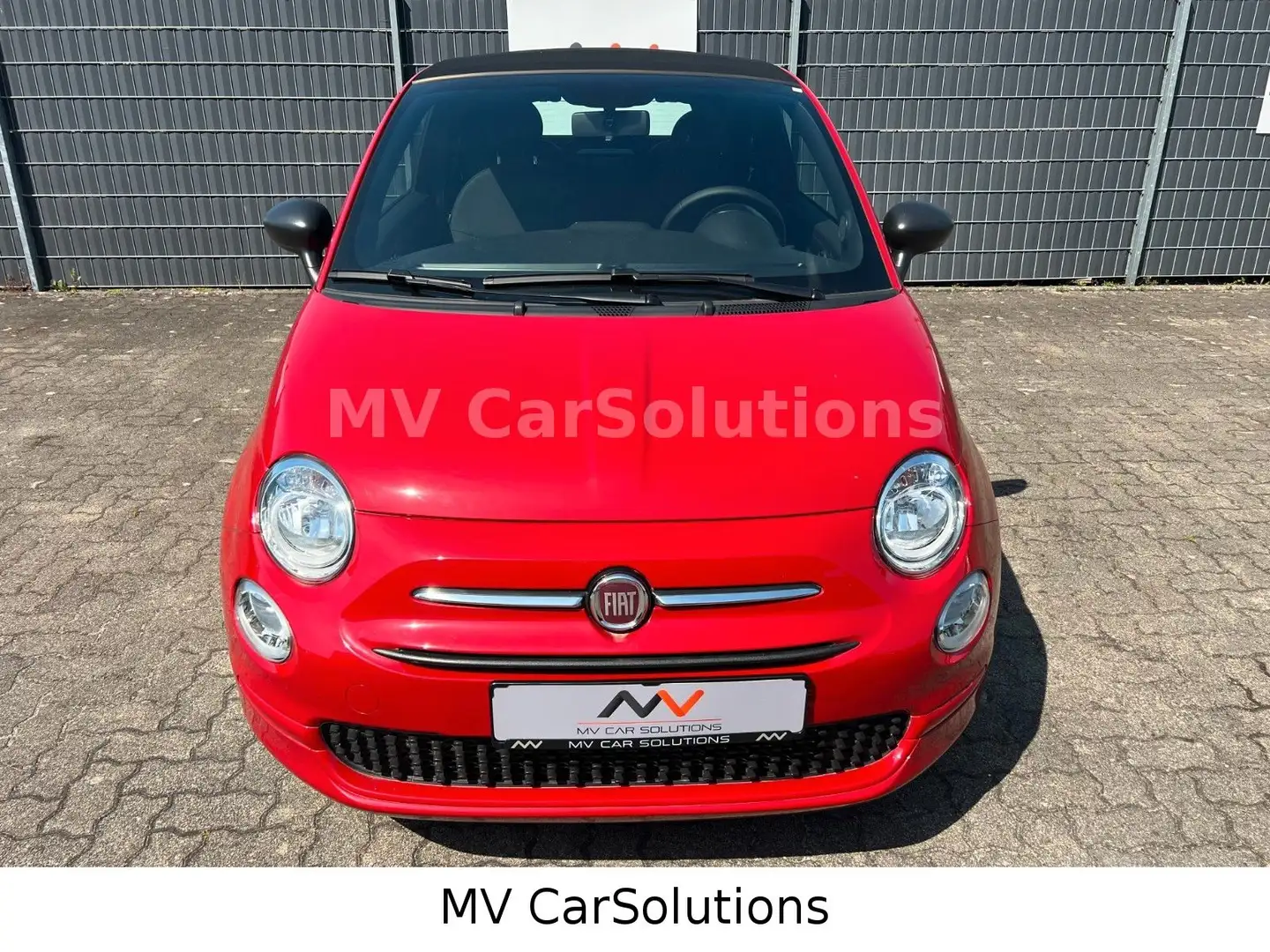 Fiat 500 CABRIO GSE|APPLE CAR PLAY|MILD HYBRID| Rood - 1