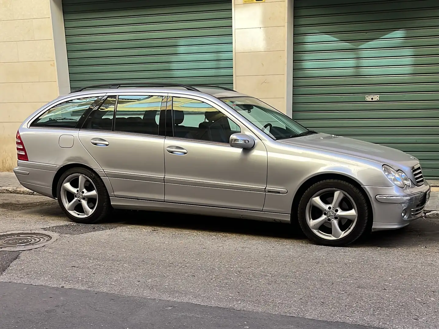 Mercedes-Benz C 200 C200 CDI Plateado - 1