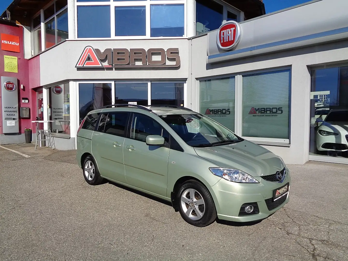 Mazda 5 Mazda5 1,8i TE Benzin 7-Sitzer Top Zustand Grün - 1