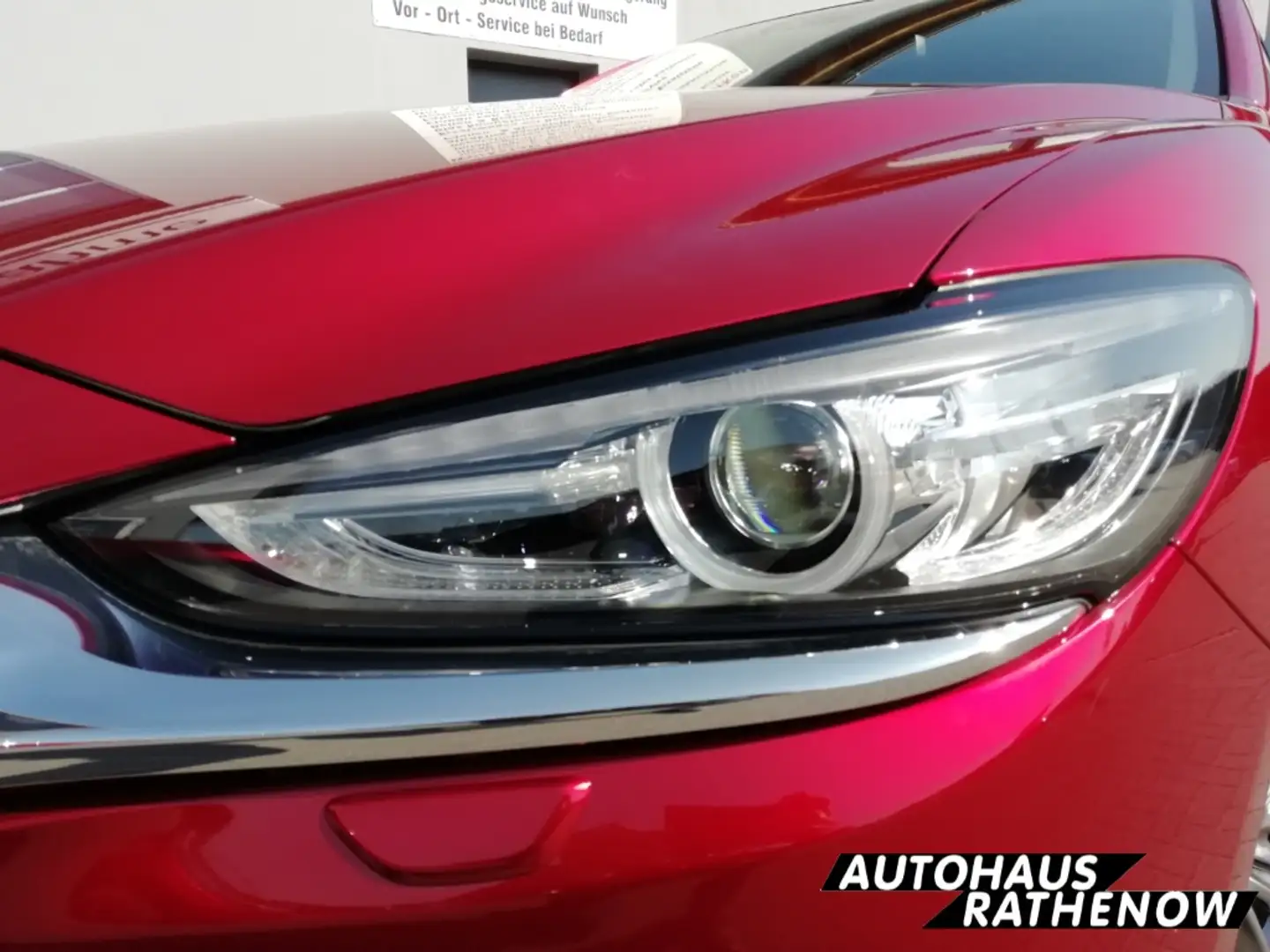 Mazda 6 Kombi Sports-Line PLUS AWD HUD Navi Leder Soundsys Rot - 2
