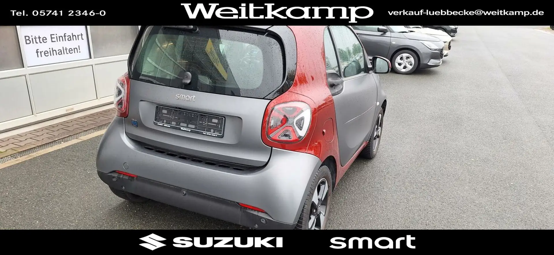 smart forTwo EQ ForTwo UNFALL Passion/22 kW/Exklusiv Plus-Paket Gris - 2