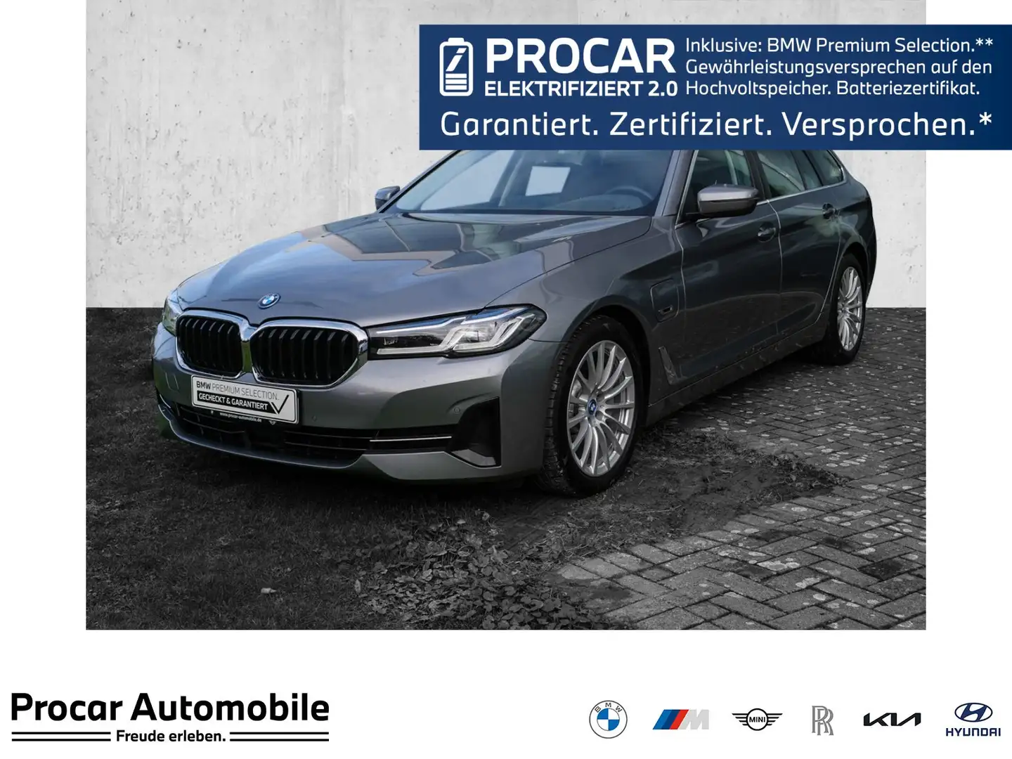 BMW 530 e DA Pro Laser RFK LiCoPro HuD ACC Gris - 1