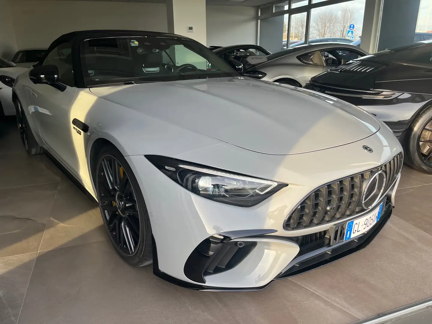 Mercedes-Benz SL 63 AMG S 585 CV PREMIUM PLUS PRO 4MATIC RUOTE STERZ. LIFT Gris - 1